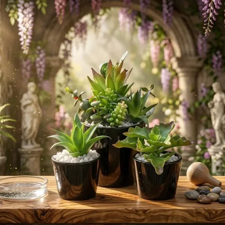 Artificial Succelents Set