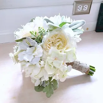Artificial White Bouquet