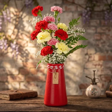 Colourful Carnations