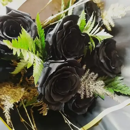 Gold in Black