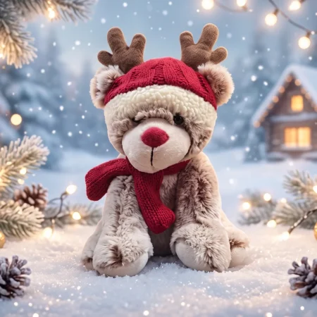 Reindeer Beanie